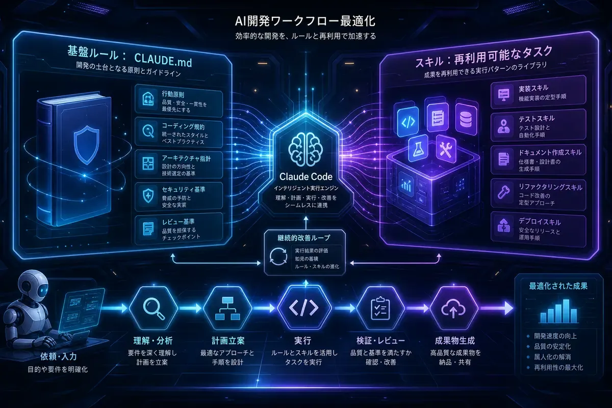 Claude Codeの始め方:CLAUDE.md、Skills、MCPを設定するHowTo